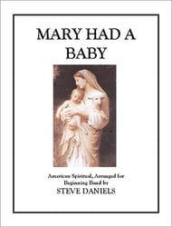 Mary Had a Baby Concert Band sheet music cover Thumbnail